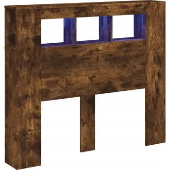 Čelo LED 120x18,5x103,5 cm, dub