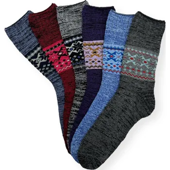 Pánské ponožky Termoponožky dámské PB-857 - 6 párů - 39-42