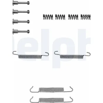Brzdová čelist Sada příslušenství, brzdové čelisti DELPHI LY1042