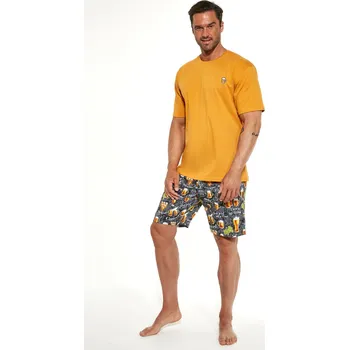 Pánské pyžamo pánské pyžamo CORNETTE 326/192 BEER Barva: original, Velikost: XL