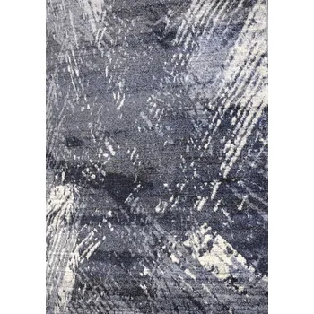 Koberec Kusový koberec SETA FLORANCE 6842A tm. modrá POSLEDNÍ KUS Rozměr: 120x170 cm