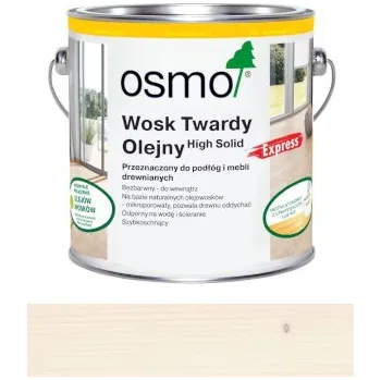 Olej na dřevo TVRDÝ VOSK OLEJOVÝ EXPRESS 0,75 L BÍLÝ TRANSPARENTNÍ