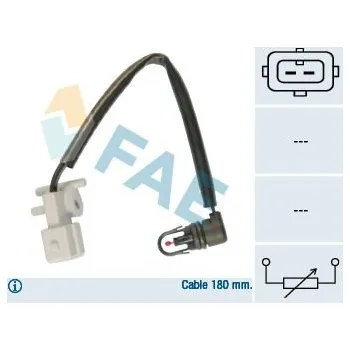 Čidlo automobilu Snímač, teplota nasávaného vzduchu FAE 33185