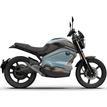 Elektrický skútr Elektrický motocykl Super Soco TC Wanderer single battery modrý