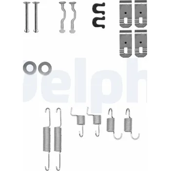 Brzdová čelist Sada příslušenství, brzdové čelisti DELPHI LY1401