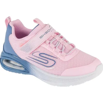 Dívčí tenisky Růžovo-fialové dětské tenisky Skechers Microspec Max Advance - Fly 3 303595L-LPGY Velikost: 31