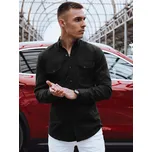 Černá pánská džínová košile DX2373 Velikost: 2XL