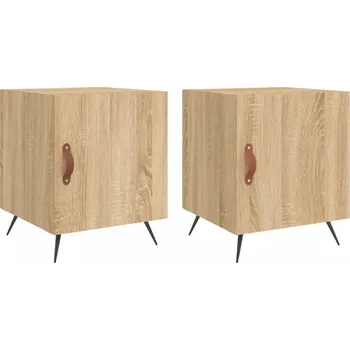 Noční stolek Noční stolek z dubu Sonoma 40x40x50 cm