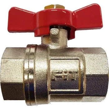 Ventil NN Kulový kohout plnoprůtokový 3/4\" FF, motýl