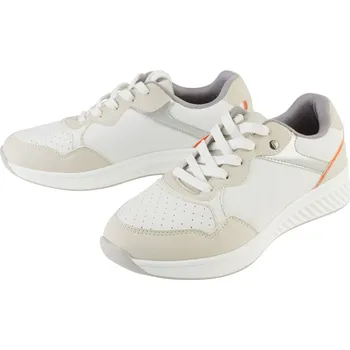 Dámská obuv Dámská kožená volnočasová obuv (bílá, 36)