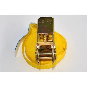 Upínací popruh Pás upínací 500 kg - 5 m 25 mm s ráčnou 1-díl.