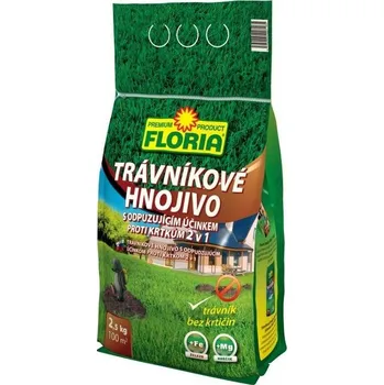 Floria 008215 Trávníkové hnojivo 2,5 kg odpuzující krtky