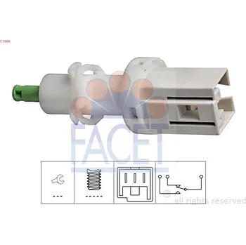Spínač, ovládání spojky (GRA) FACET 7.1069