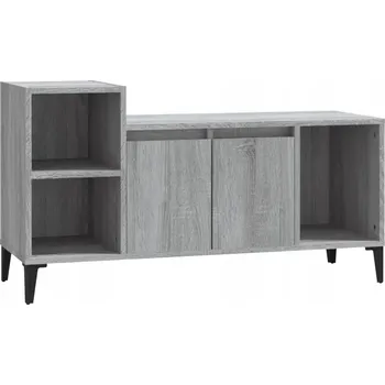 Televizní stolek TV stolek dub sonoma 100x35x55 cm, šedý
