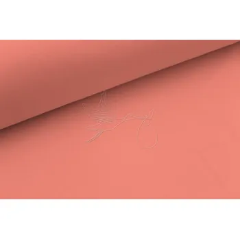 Světlá lososová - bavlněné plátno, šíře 240cm - 122