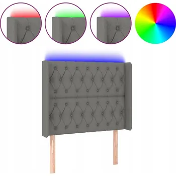 LED Svítidlo na zeď Tmavě Šedé 93x16x118cm IP65