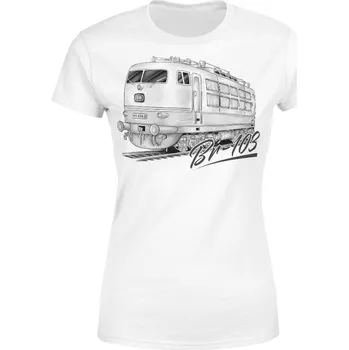 Pánské tričko Tričko BR – 103 - PEN (Velikost: 2XL, Typ: pro ženy, Barva trička: Bílá)