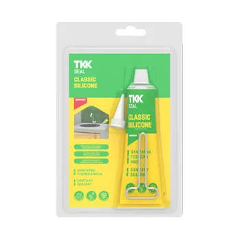 Tmel TKK SEAL silikon Classic (Sanitar) (60 ml blistr / transp. / 1ks)