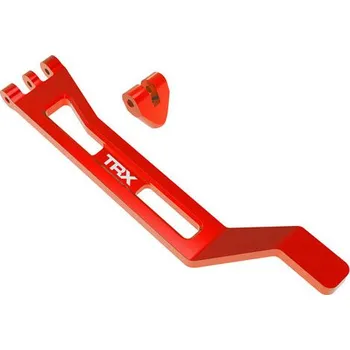 RC náhradní díl Traxxas držák baterie hliníkový červený - expresní doprava