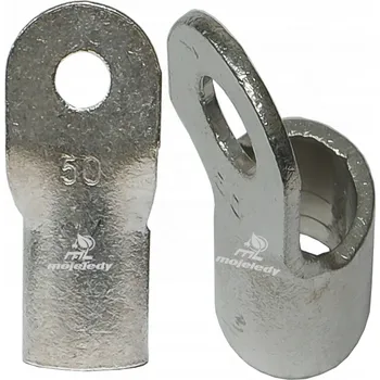 Kabelové oko 1x Měděné pocínované kabelové oko CU 50mm M6 ERKO 6-50 KOA