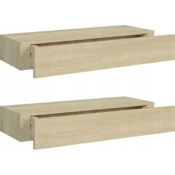 police Police MDF deska Zakito Home 60 x 23,5 cm dub přírodní