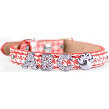 Obojek pro psa Obojek pro psa z ekologické kůže Elis fantasy, velikost XXL