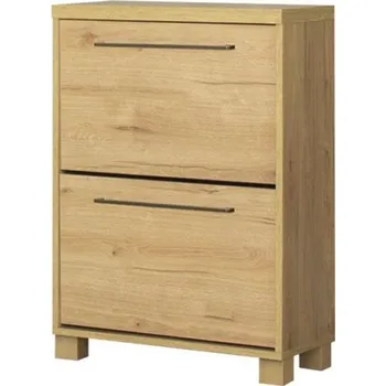 Botník Botník Panama PA60 DSC, v tmavým dubu, 60 x 85 x 29 cm