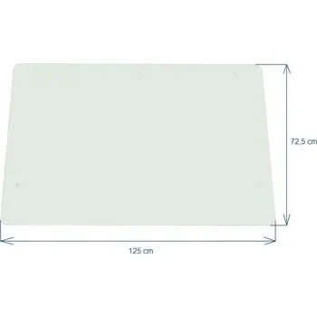 Autosklo Sklo zadní nevyhřívané 1255x725