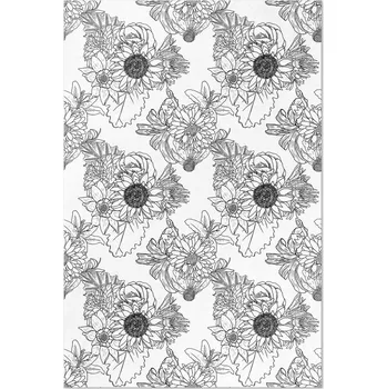 Koberec Koberec do interiéru Kreslené slunečnice krásné květiny vintage 150x225 cm