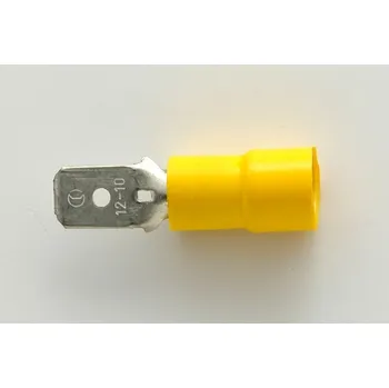 Elektrický konektor Konektor izolovaný kolík na kabel 4 mm až 6 mm