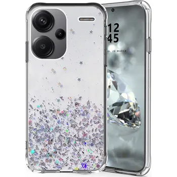 Pouzdro na mobilní telefon Zadní Kryt BBE CASE pro Xiaomi Redmi Note 13 Pro+ Plus 5G průhledné