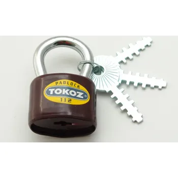 Visací zámek Tokoz 112/45 2kl. Zámek visací