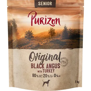 Krmivo pro psa 1kg Purizon Senior Black Angus s krocanem