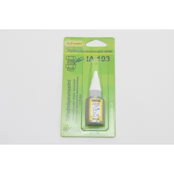 Průmyslové lepidlo HF market IA103/10 Lepidlo na zajišťováni šroubů