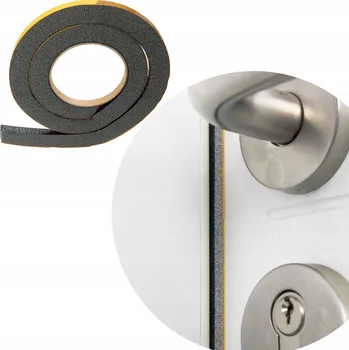 Obraz Těsnění Bitmat 20 mm x 1 cm x 100 cm černé