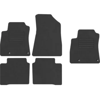 autokoberec Kobercové rohožky Edecor velurové 5 ks