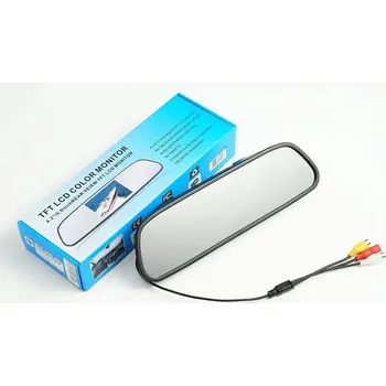 Bezpečnostní kamera Monitor ve zpětném zrcátku s couvací kamerou