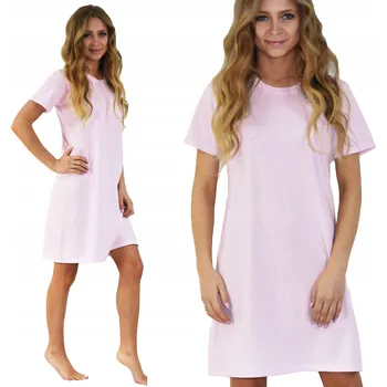 Dámská noční košile Born2rest košile noční dámská, krátký rukáv před kolena, velikost XL
