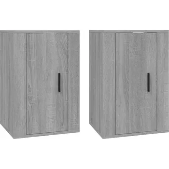 Televizní stolek TV stolek 40x34,5x60 cm šedý dub