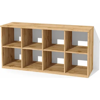 Šatní skříň Nabytekmorava Policová komoda Alfa 161 barva lamina: Dub Wotan