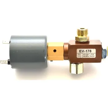 Elektromagnetický ventil vzduchový EV178/12V (tlak:od 0“– do max. 8barů)