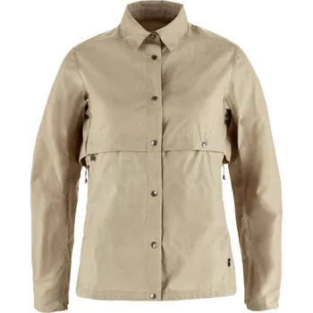 Cyklistická bunda bunda cyklistická dámská FJÄLLRÄVEN Hoja Rider's Wind Jacket W Fossil - M