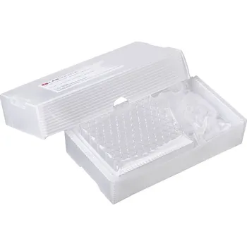 Laboratorní baňka Vialka Shell včetně plastové zátky, Popis: Skleněná čirá, Objem [ml]: 1, Rozměry [mm]: 40 x 8,2, Balení [ks]: 100