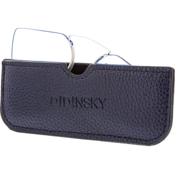 Brýle na čtení Cvikr Didinsky Hermitage Square, modrá, dioptrie: +3,00