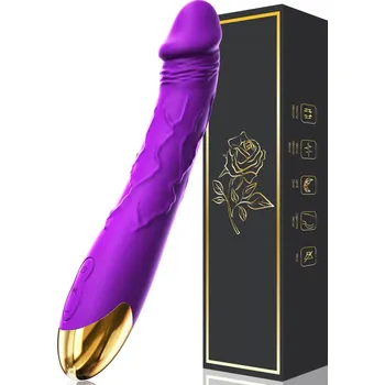 Vibrátor SuperLove Realistic Fantasy Vibrator Purple