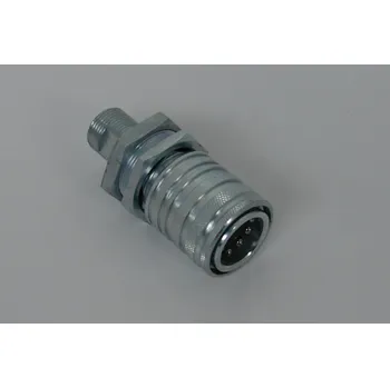 Příslušenství ke kompresoru Rychlospojka zásuvka ISO 12,5 M22X1,5 se šroubením vnitřní kužel 24 stupňů