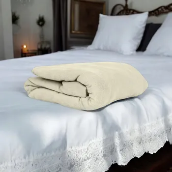 Prostěradlo PROSTĚRADLO JERSEY S GUMOU 90X180 ECRU