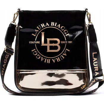 Kabelka Laura Biaggi kabelka přes rameno eko kůže černá