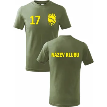 ON-DESIGN Klubová trička dětská Velikost: 122 cm/6 let, Barva: khaki