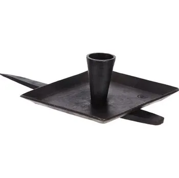 Svícen Kovaný středověký svícen na stěnu